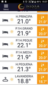 control zonificado de calefaccion por termostato wifi ingeosolar