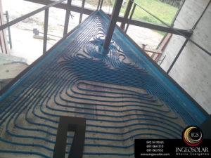 detalle de suelo radiante alb difuted por ingeosolar