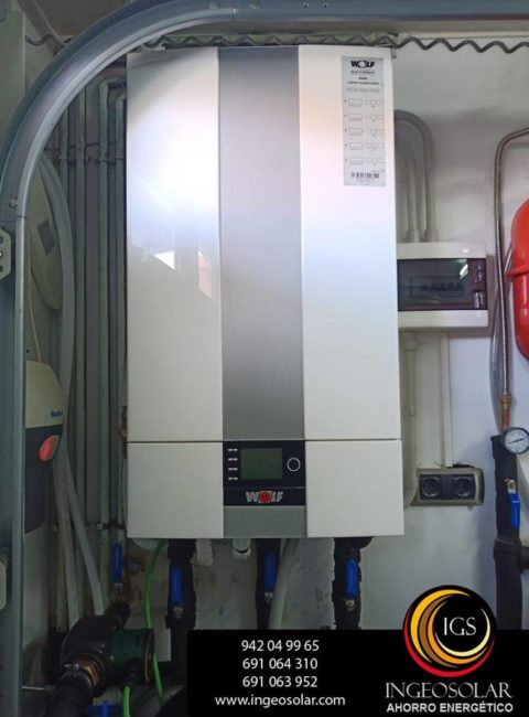 bomba de calor wolf Bw 1S por ingeosolar