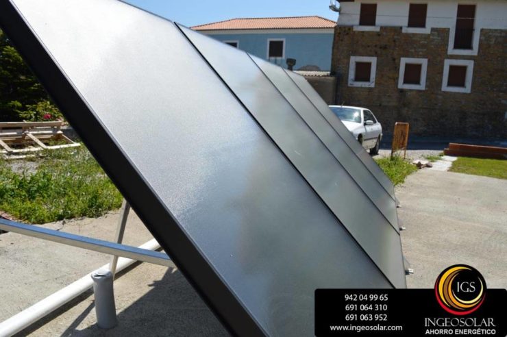 paneles solares térmicos instalados por ingeosolar