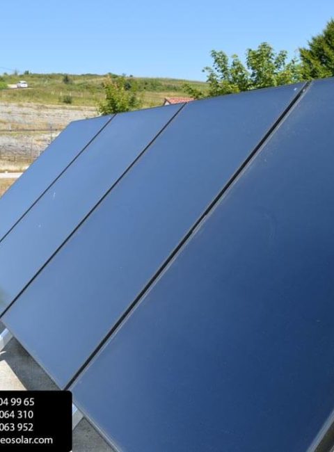 panales solares térmicos para producción de agua caliente sanitaria por ingeosolar