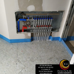colector suelo radiante seco ingeosolar