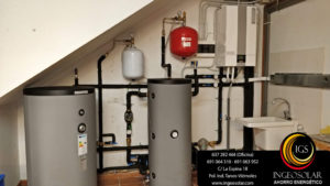 sala técnica aerotermia wolf ingeosolar