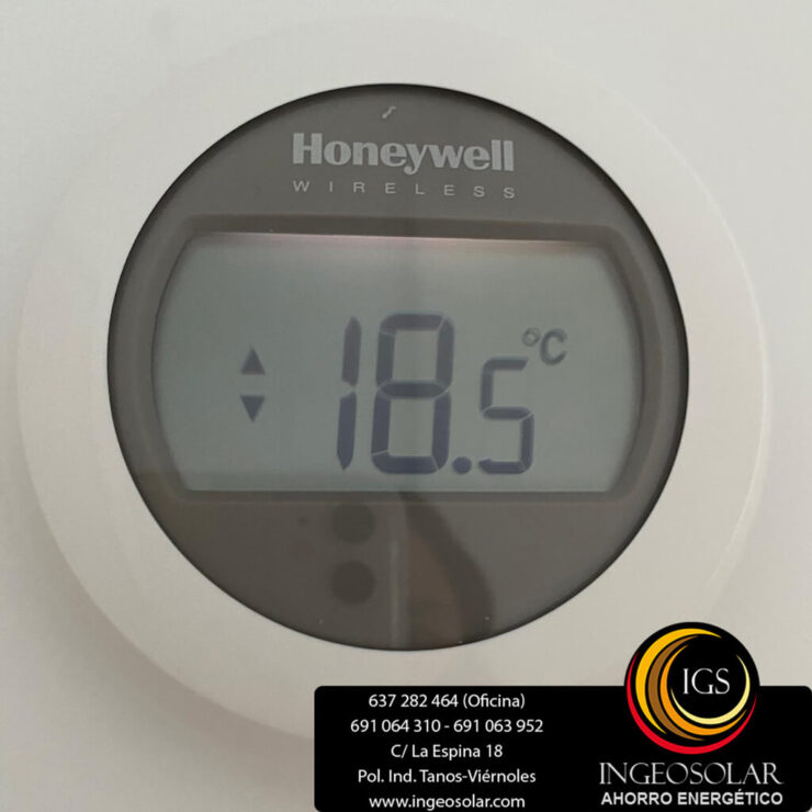 termostato inalambrico ingeosolar