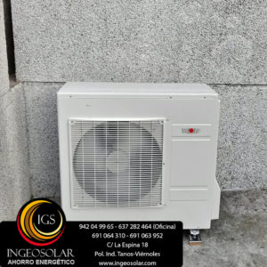unidad exterior wolf ingeosolar
