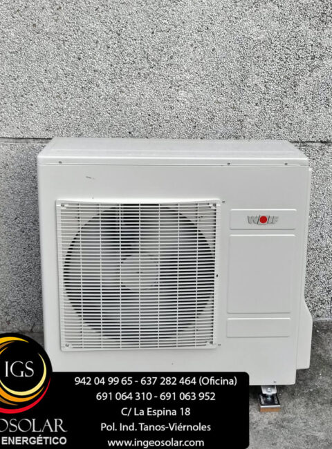 unidad exterior wolf ingeosolar