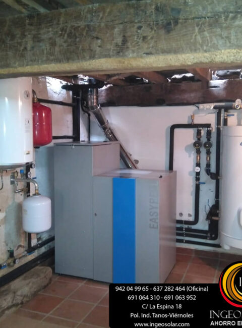 caldera easypell de pellets ingeosolar