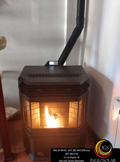 ecoforest eco1 de pellets ingeosolar