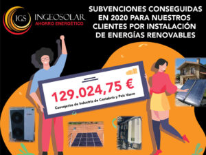 Subvenciones energias renovables 2020 ingeosolar