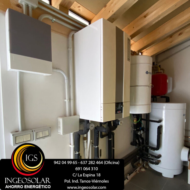 aerotermia con suelo radiante resfrescante ingeosolar