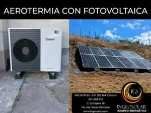 aerotermia con fotovoltaica ingeosolar
