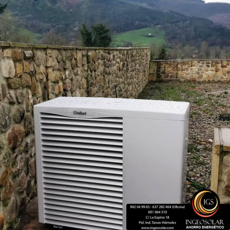 aerotermia con suelo radiante cantabria ingeosolar