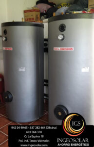 deposito acumulador agua caliente ingeosolar