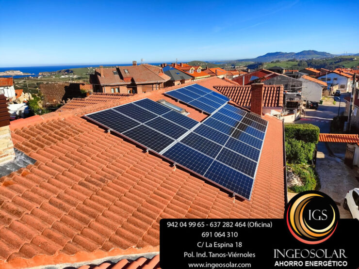 Autoconsumo fotovoltaico con Baterías en Suances Ingeosolar