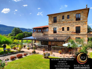 30 placas solares posada rural ingeosolar