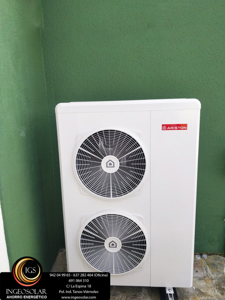 Bomba de Calor Sustituyendo Gas Natural ingeosolar