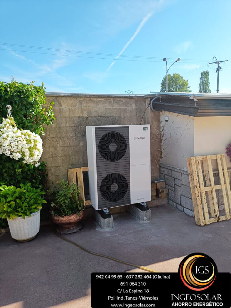 Aerotermia Vaillant Arotherm Plus ingeosolar