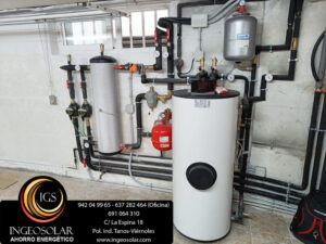 Aerotermia Vaillant con Radiadores ingeosolar