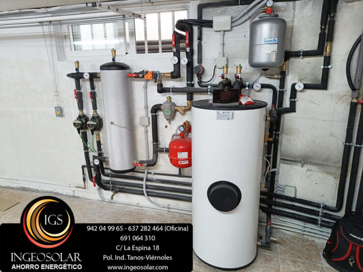 Aerotermia Vaillant con Radiadores ingeosolar